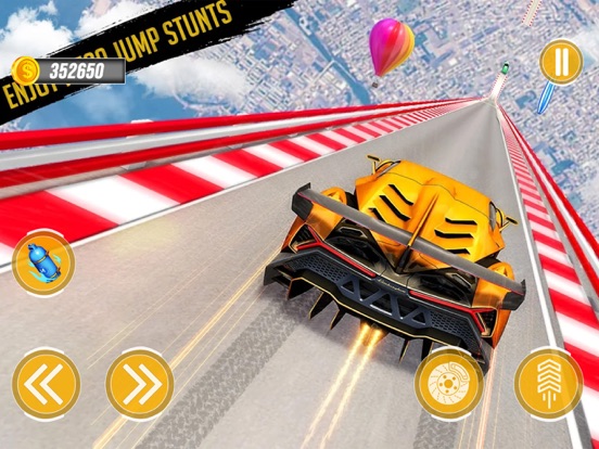 Impossible Muscle Car Stunt 2 iPad screenshot 2 - Games app