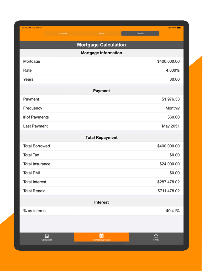 Mortgage Loan Calculator Plus