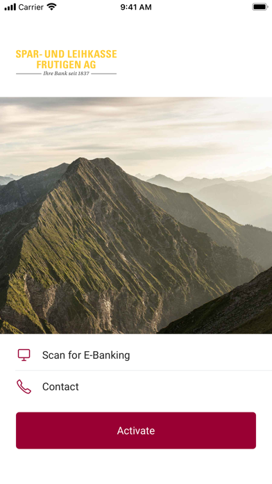 Spar- und Leihkasse Frutigen Screenshot
