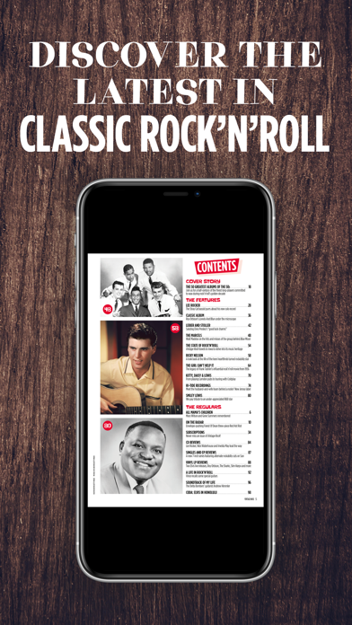 Vintage Rock Magazine Screenshot