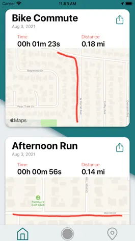 Game screenshot My Fitness Activity Tracker hack