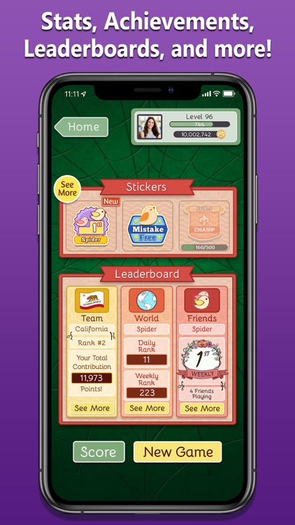 Spider Solitaire Deluxe® 2 screenshot-3