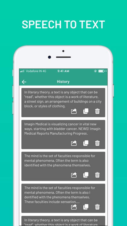 Text To Speech : Voice Memo screenshot-4