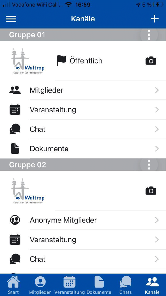 #3. WaltropChat (iOS) 由: Avareto GmbH
