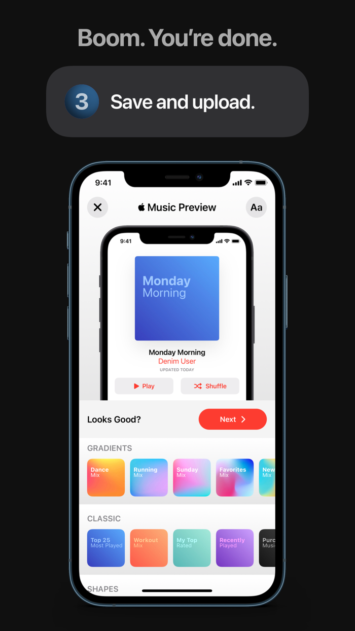 Denim - Playlist Cover Maker