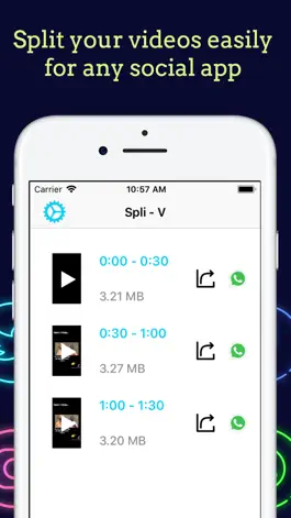 Game screenshot Spli-V : cut&trim your videos mod apk