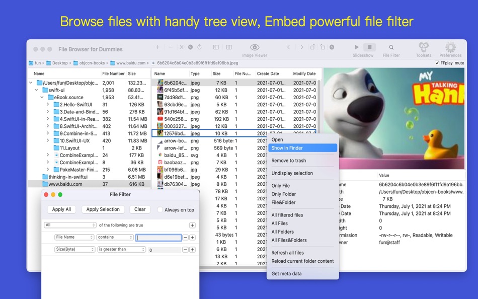 File Browser for Dummies - 3.6 - (macOS)