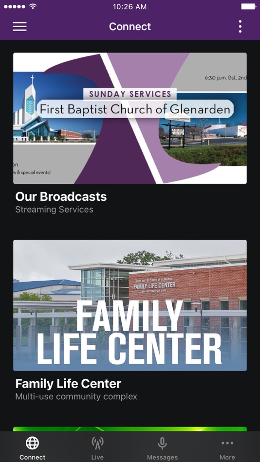 #1. First Baptist of Glenarden (iOS) By: First Baptist Church of Glenarden