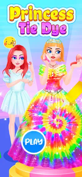 Game screenshot Princess Tie Dye Fashion Run mod apk