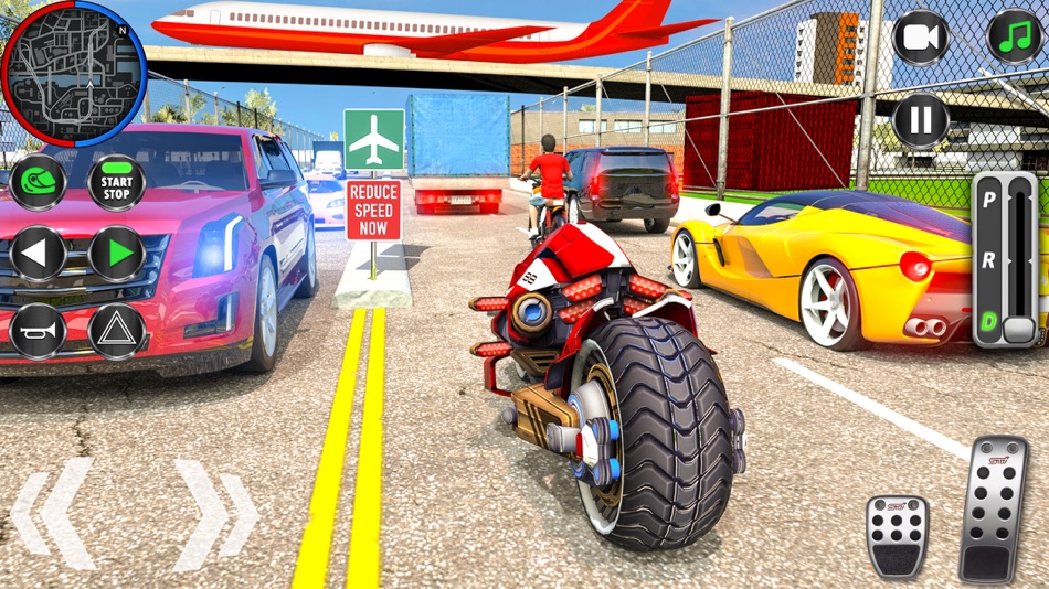 Light Bike Driving School 3D - 1.2 - (iOS)