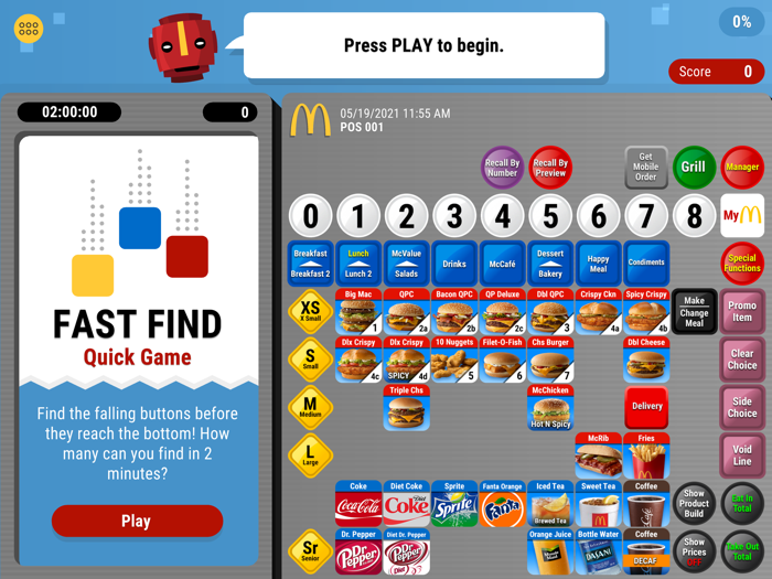 McDonalds POS Training