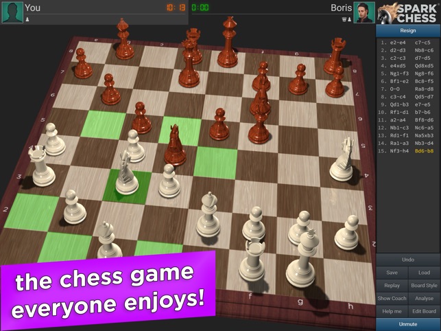 SparkChess HD Lite APK pour Android Télécharger