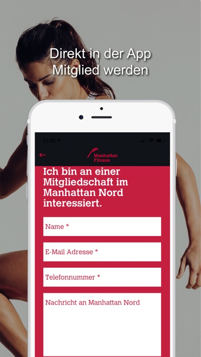 MANHATTAN Fitness Screenshot