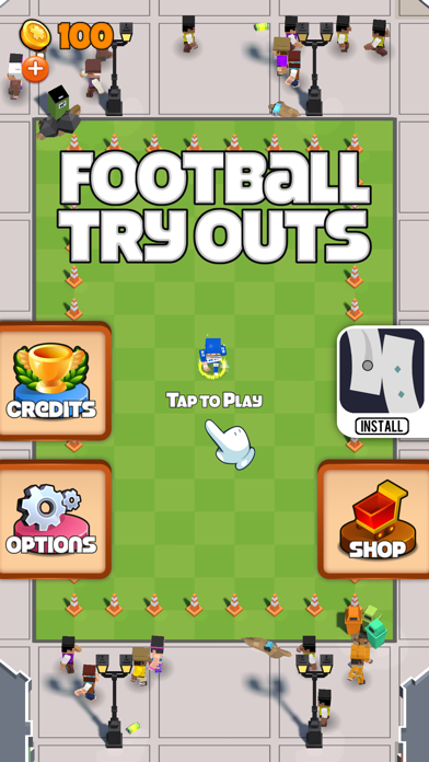 Football Try Outs Screenshot
