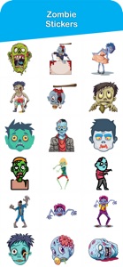 Zombie Stickers Pack screenshot #1 for iPhone
