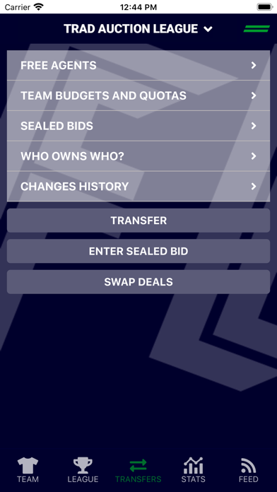 Fantasy League Screenshot