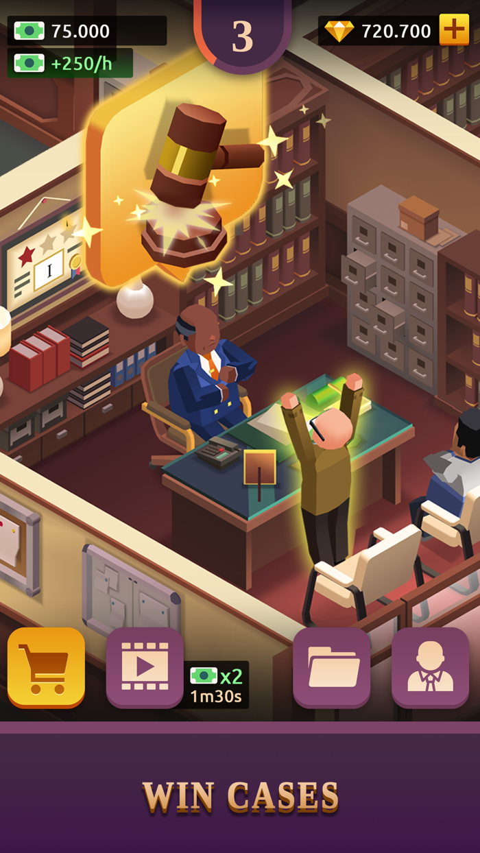 Law Empire Tycoon - Idle Game