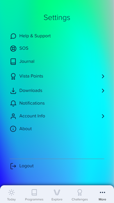 VISTA - Workplace Wellbeing Screenshot