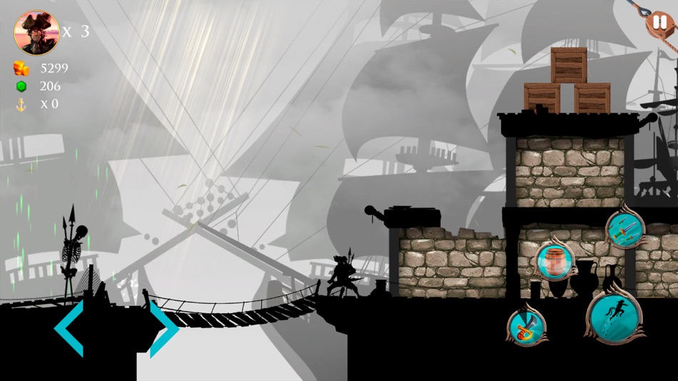 #1. Arrr! Pirate Ship Arcade Game (iOS) 由: One Up Games Studio