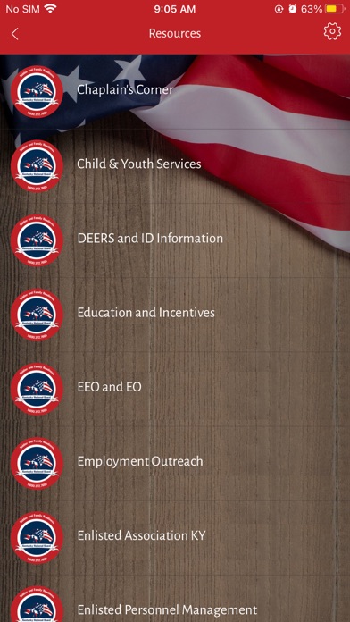 KYNG Soldier & Family Services Screenshot