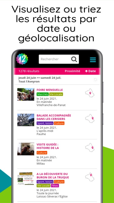 Sortir en Aveyron Screenshot