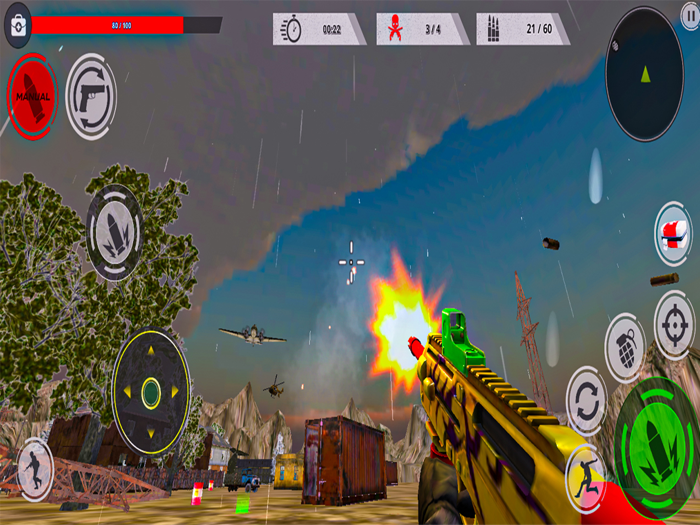 Army Gun Mission Games 2021 3D