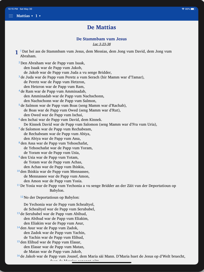 DNeit Test. op Lëtzebuergesch