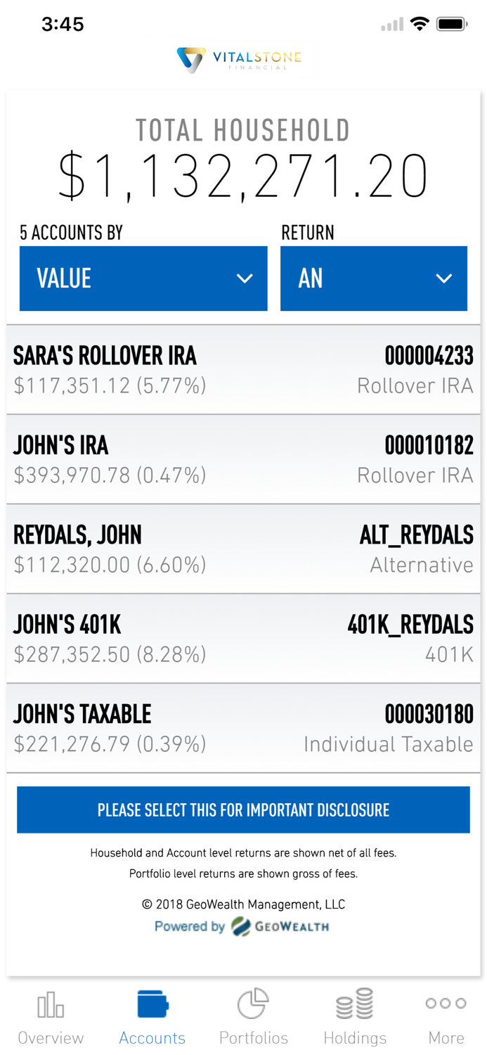 VitalStone Financial Mobile