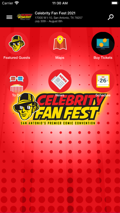 Celebrity Fan Fest 2021 Screenshot
