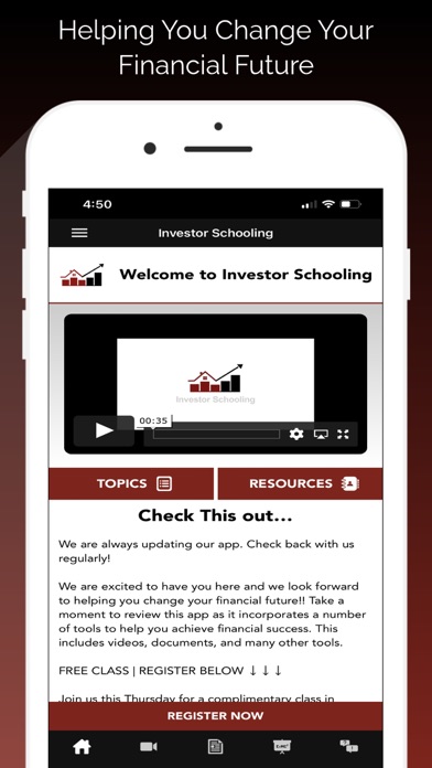Investor Schooling Screenshot