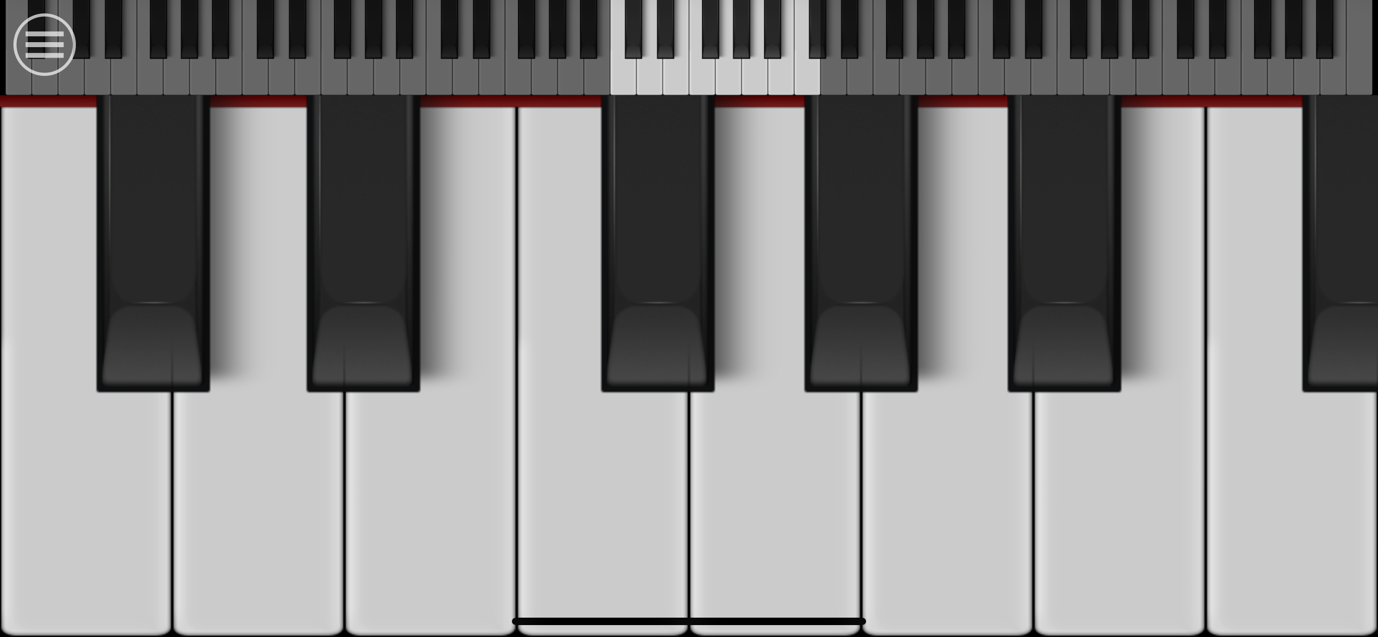 Piano, with songs