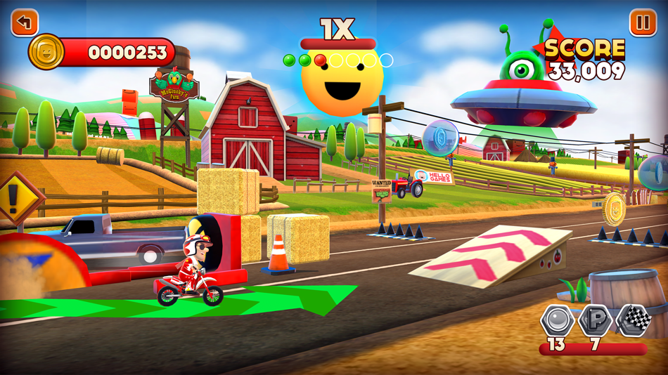#3. Joe Danger (iOS) 来自: Hello Games