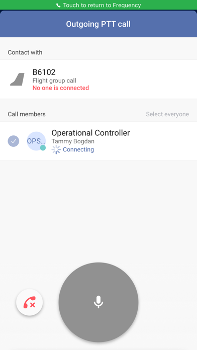 Frequency Communications Screenshot