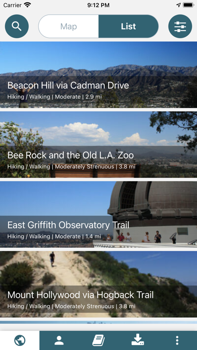 ModernHiker: California Trails Screenshot