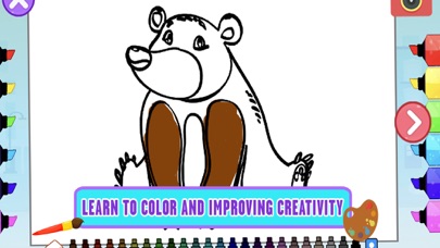 Animal Games Coloring Pages Screenshot