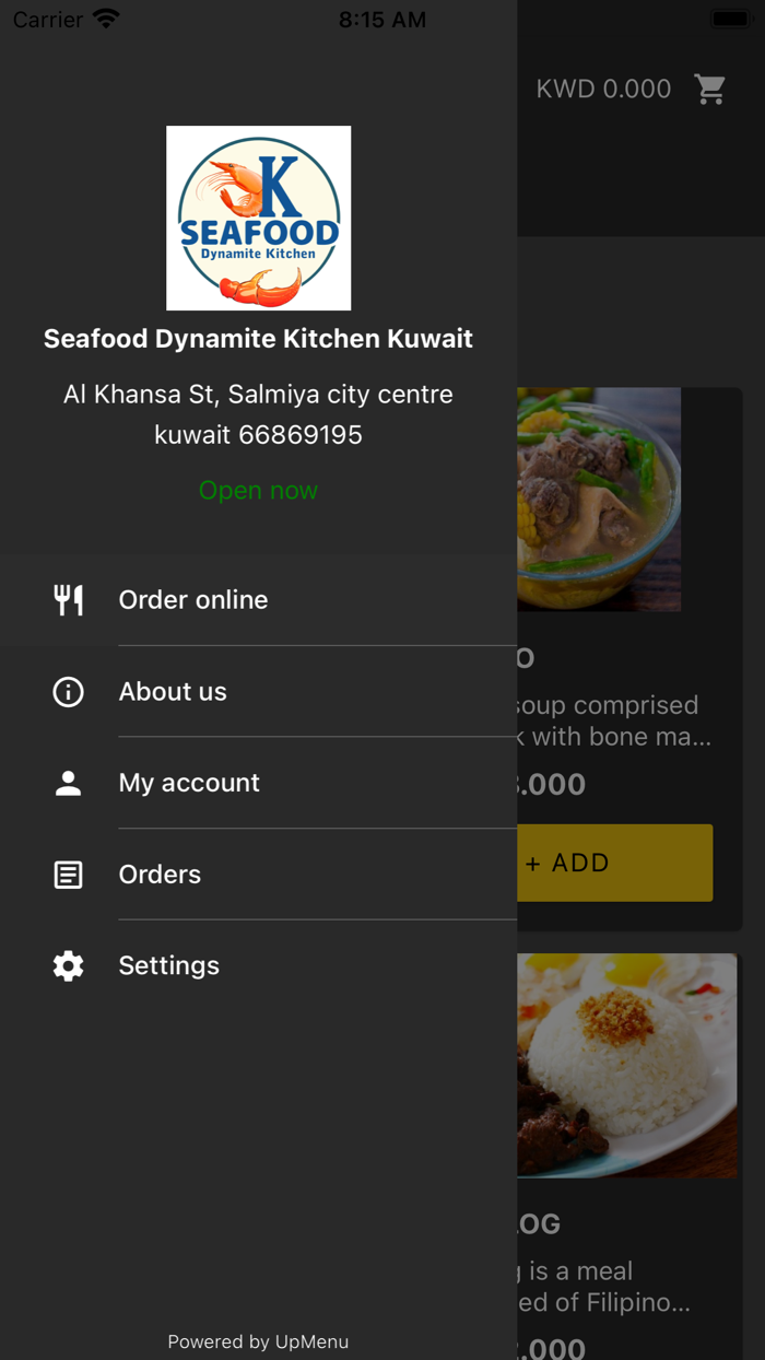 Seafood Dynamite Kitchen