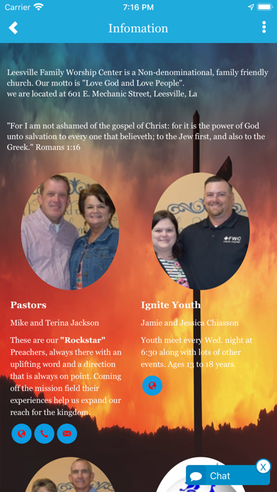 Family Worship Center Lee Screenshot