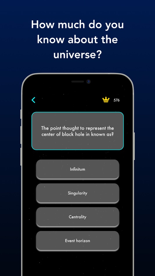 #1. Universe Quiz (iOS) Podle: Milos Petrusic
