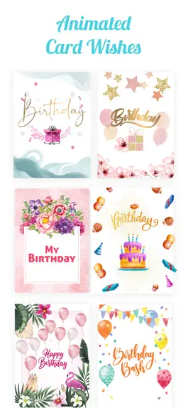 Game screenshot Animated Birthday Card Wishes mod apk