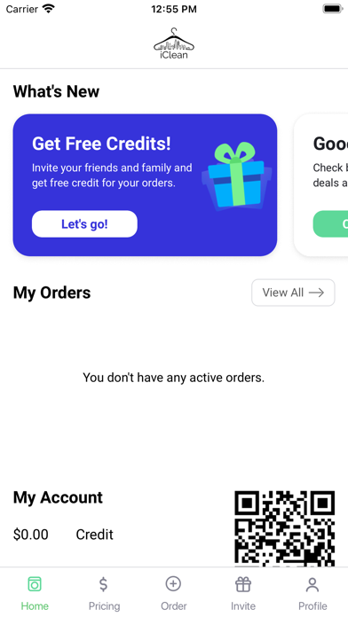 iClean Dry Cleaning & Laundry Screenshot