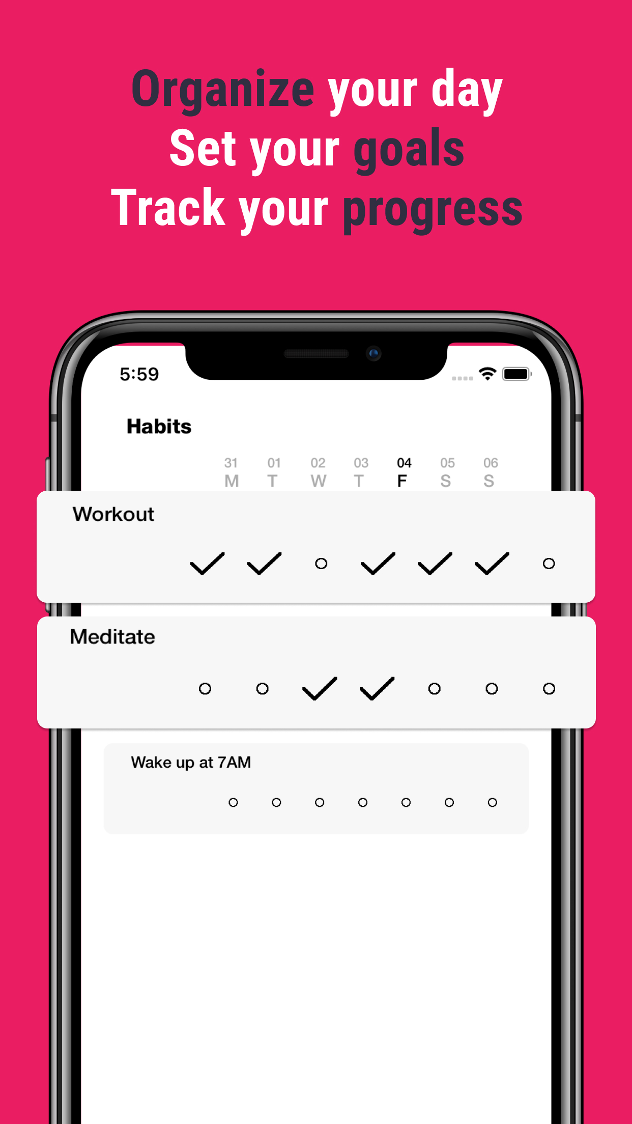 Bullet: Habits & tasks