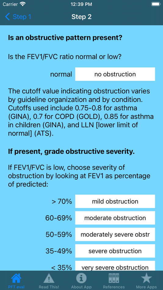 #2. PFT eval (iOS) By: Joshua D. steinberg