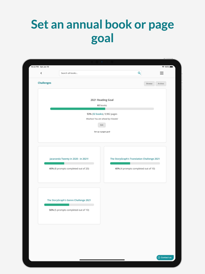 StoryGraph Reading Tracker
