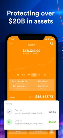 BRD Bitcoin Wallet: Screenshot 3 von 8