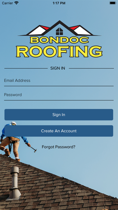 Bondoc Roofing Screenshot