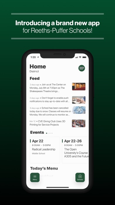 Reeths-Puffer Schools, MI Screenshot
