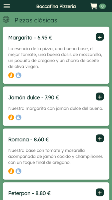 Boccafina Pizzeria Screenshot