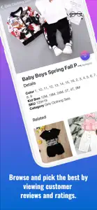 Fashion kids clothes online screenshot #3 for iPhone