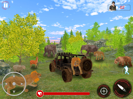 Wild Animal Hunting Game 3Dのおすすめ画像4