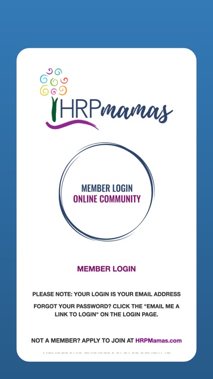 HRP Mamas Groups App